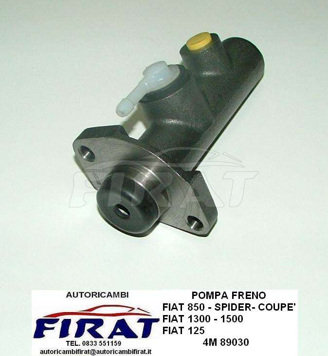 POMPA FRENO FIAT 850 - 1300 - 1500 - 125 (89030)